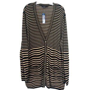 Pendleton Long Knit Cardigan Sweater 3X New Flaw